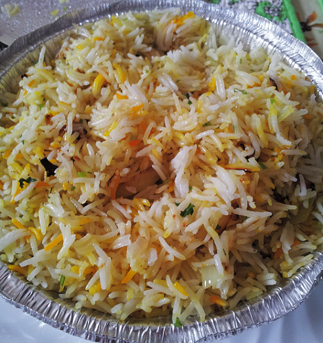 Fried Rice (with saffron)